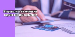 mikropozyka na korotkyj termin vygody ta ryzyky